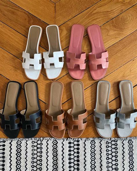 oran hermes slides|hermes oran sandal size chart.